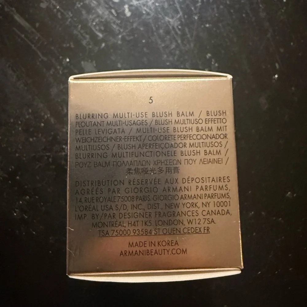 Armani Blush Balm Mauve
